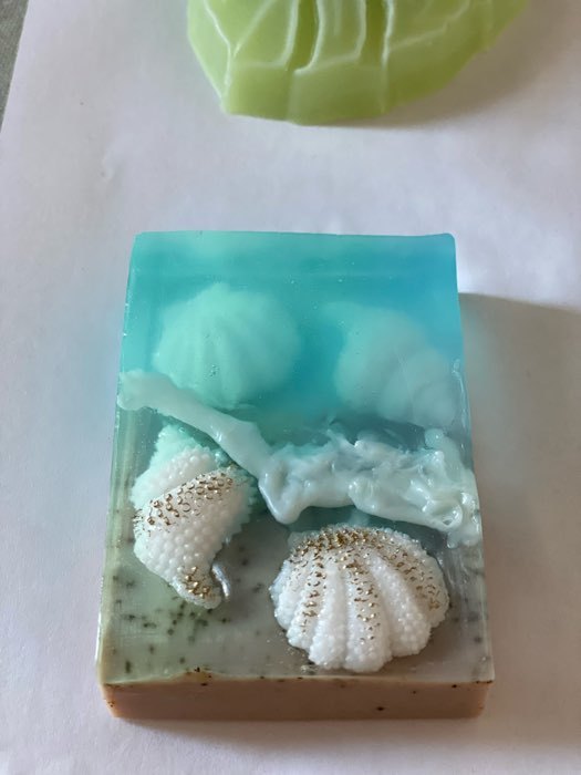 Фотография покупателя товара Молд силикон "Морские ракушки" 4 предмета 1,2х7х7 см - Фото 4