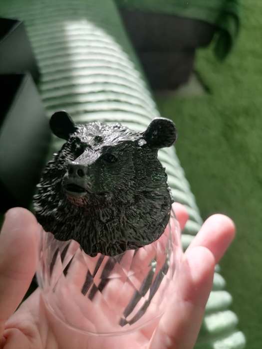 Фотография покупателя товара Стопка трофейная «Медведь», 100 мл, стекло - Фото 6