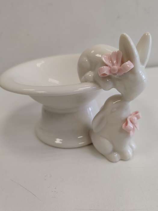 Фотография покупателя товара УЦЕНКА Конфетница SL Home "Лесные кролики", 12,5х8х12 см - Фото 2