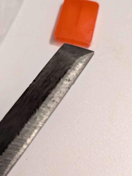 Фотография покупателя товара Стамеска ЛОМ, деревянная рукоятка, 12 мм - Фото 2