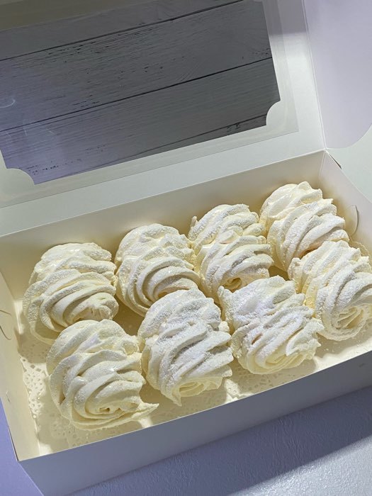 Фотография покупателя товара Кондитерская складная коробка под зефир, сиреневый, 25 х 15 х 7 см - Фото 10