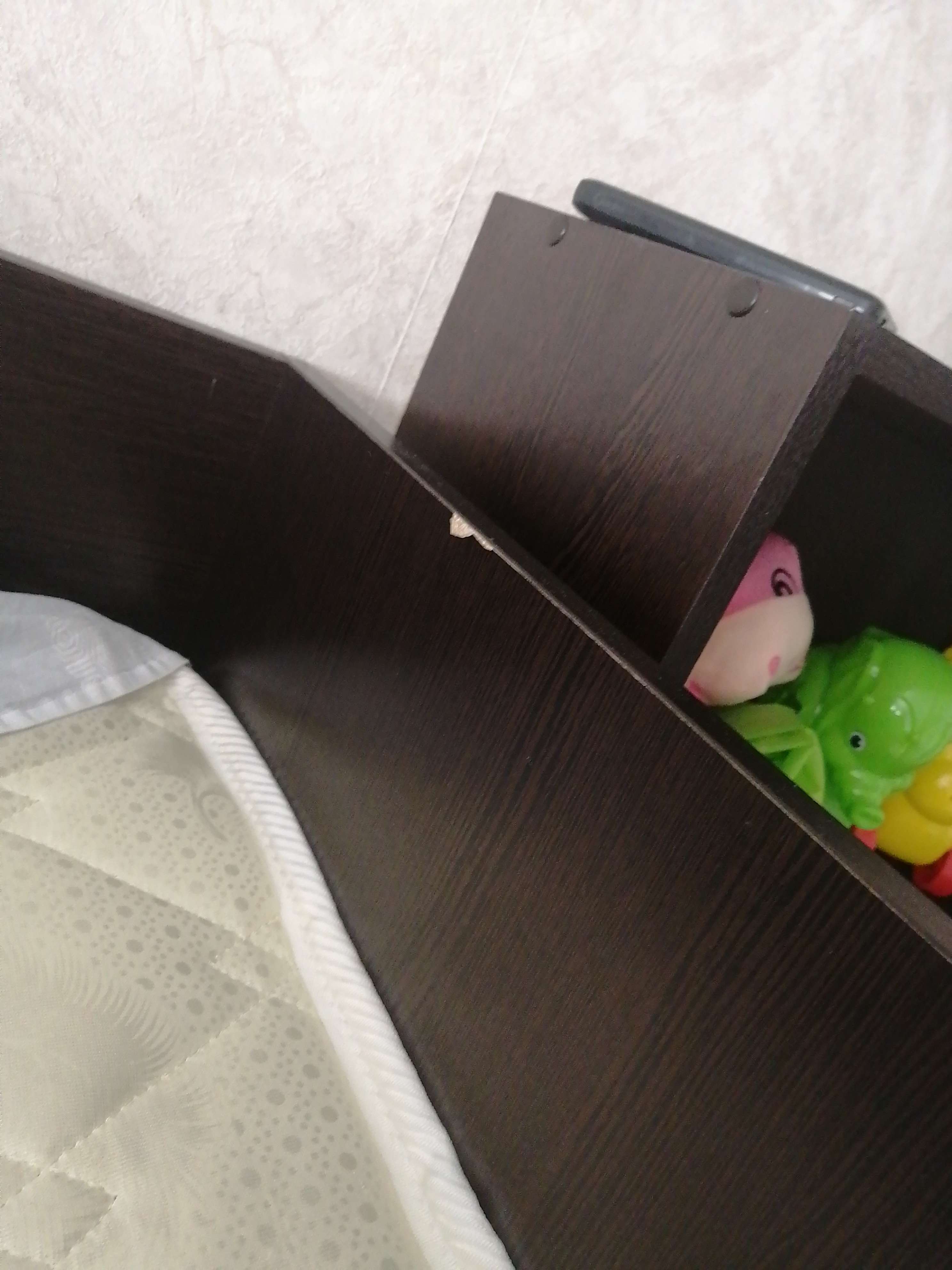 Фотография покупателя товара Кровать двухъярусная с ящиками, 2030х1090х1700, Венге темный/Венге светлый - Фото 3