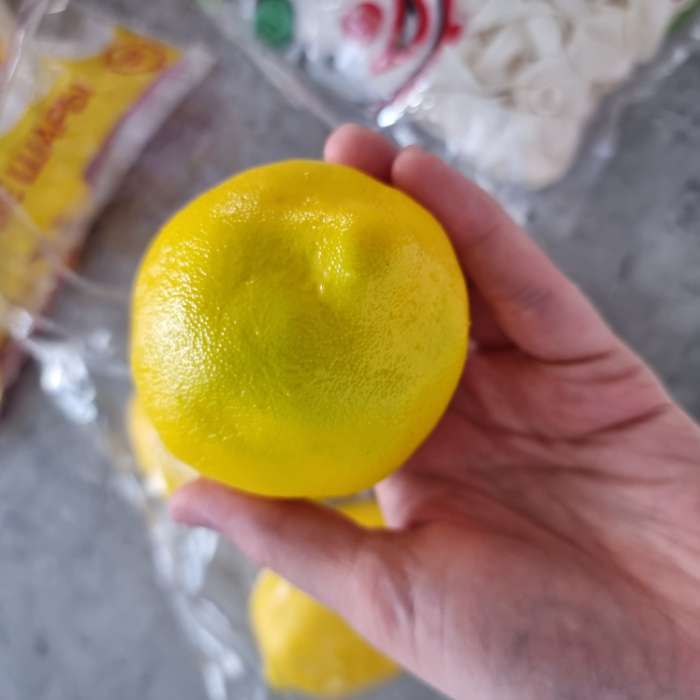 Фотография покупателя товара Муляж "Лимон" 10х6 см, жёлтый - Фото 1