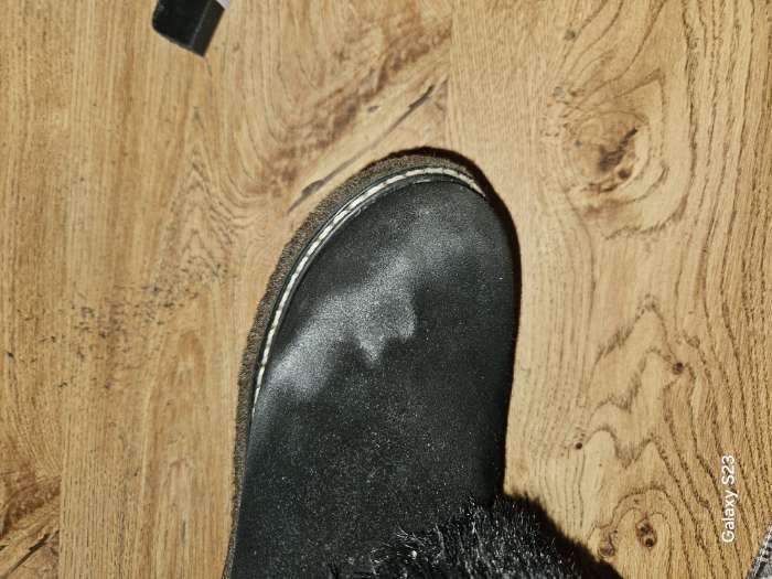 Фотография покупателя товара Ластик для чистки тёмной обуви LaDо́m, 7.5×2.5×1.5 см, чёрный - Фото 1