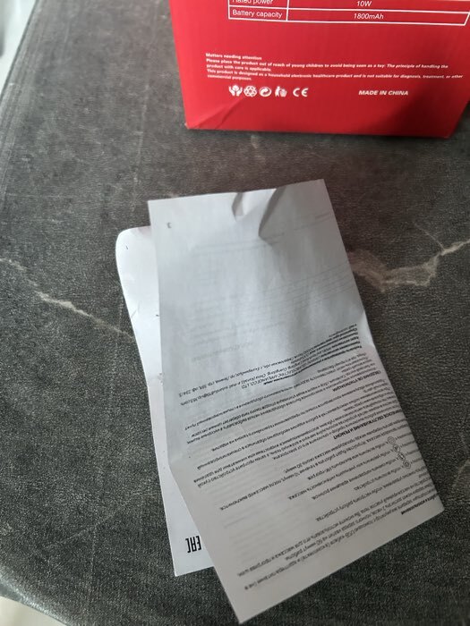 Фотография покупателя товара Массажёр для спины и шеи LEM-29, наплечный, ИК-подогрев, серый - Фото 6