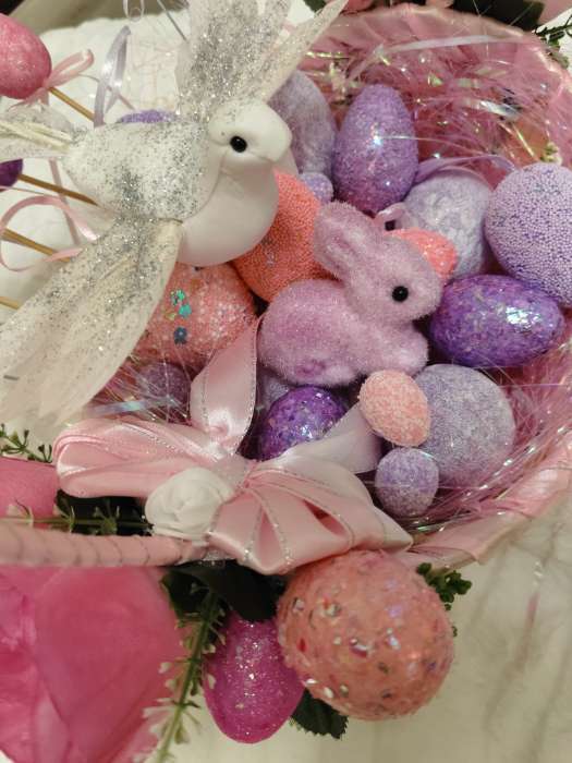 Фотография покупателя товара Декор на прищепке «Птица», белая, 18×6.5×12 см - Фото 27