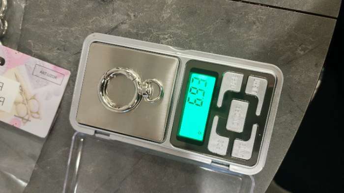 Фотография покупателя товара Кольцо-карабин, 39 мм, d=27/19 мм, толщина - 4 мм, с креплением 9×2.2 мм, 5 шт., цвет серебряный - Фото 3