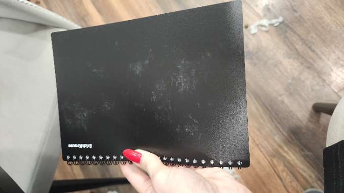 Фотография покупателя товара Тетрадь на спирали ErichKrause. Classic А5, 60 листов, в клетку, пластиковая обложка, блок офсет, МИКС - Фото 2