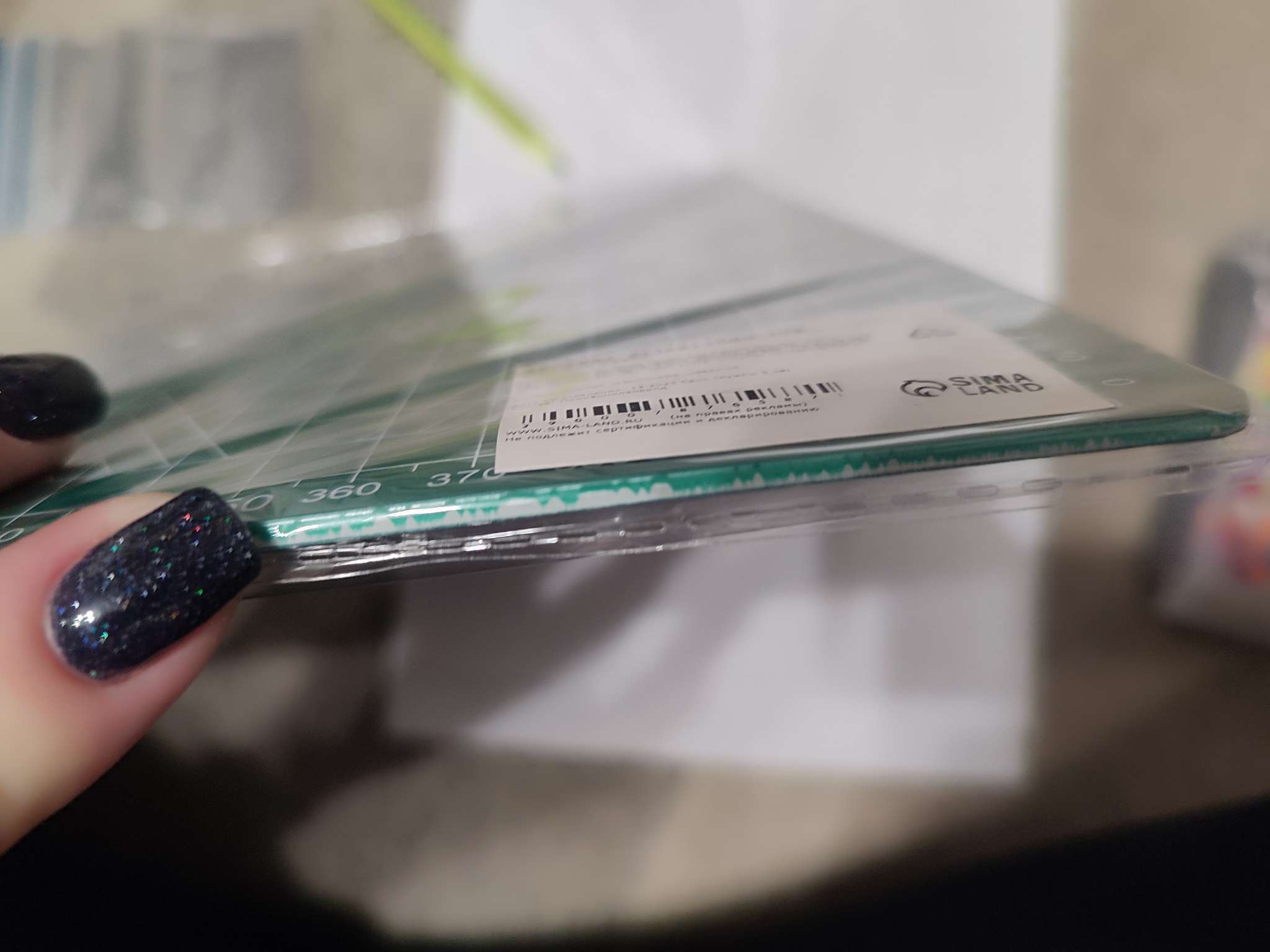 Фотография покупателя товара Мат для резки, двусторонний, 45×30 см, А3, зелёный - Фото 16