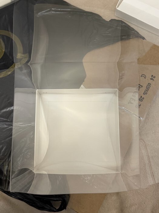 Фотография покупателя товара Коробка для пирожных, белый, 14.5×14.5×17.5 см Кондитерская упаковка - Фото 43