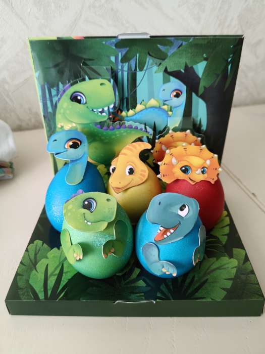 Фотография покупателя товара Набор для украшения яиц в 3D коробке «Светлой Пасхи!», 12.5×15.5 см - Фото 20