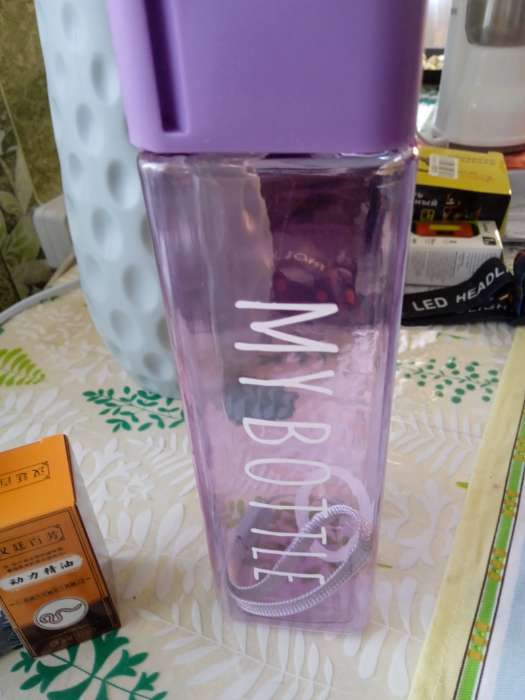 Фотография покупателя товара Бутылка для воды My bottle, 450 мл, 20×5.5 см, синяя - Фото 1