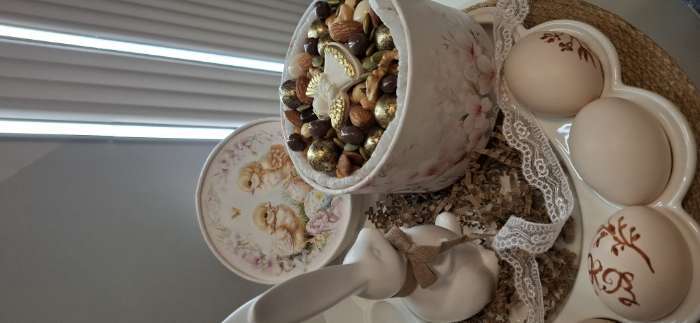 Фотография покупателя товара Коробка подарочная «Светлая Пасха», 13×8.5 см - Фото 1