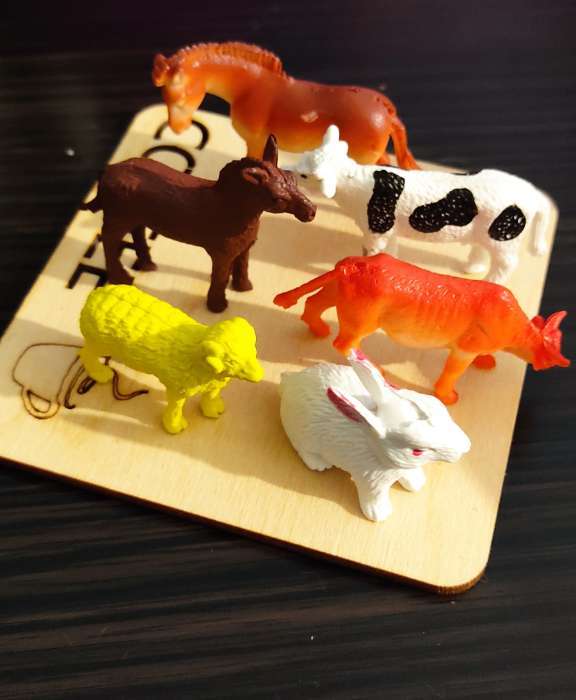 Фотография покупателя товара Набор животных «Весёлая ферма», 12 фигурок