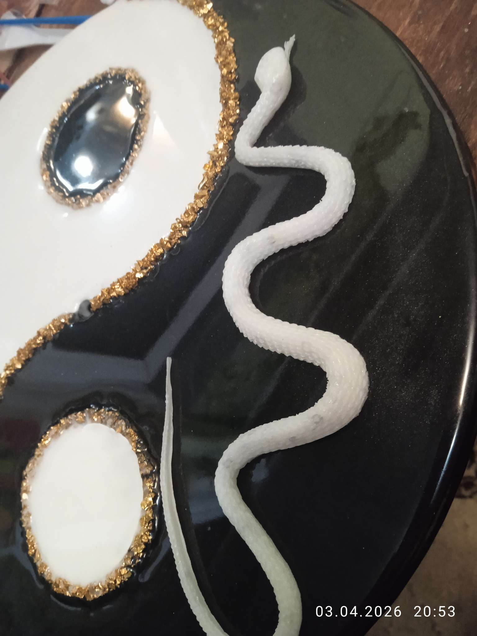 Фотография покупателя товара Молд силиконовый «Змейка» 20.5×6.5×1.1 см - Фото 1