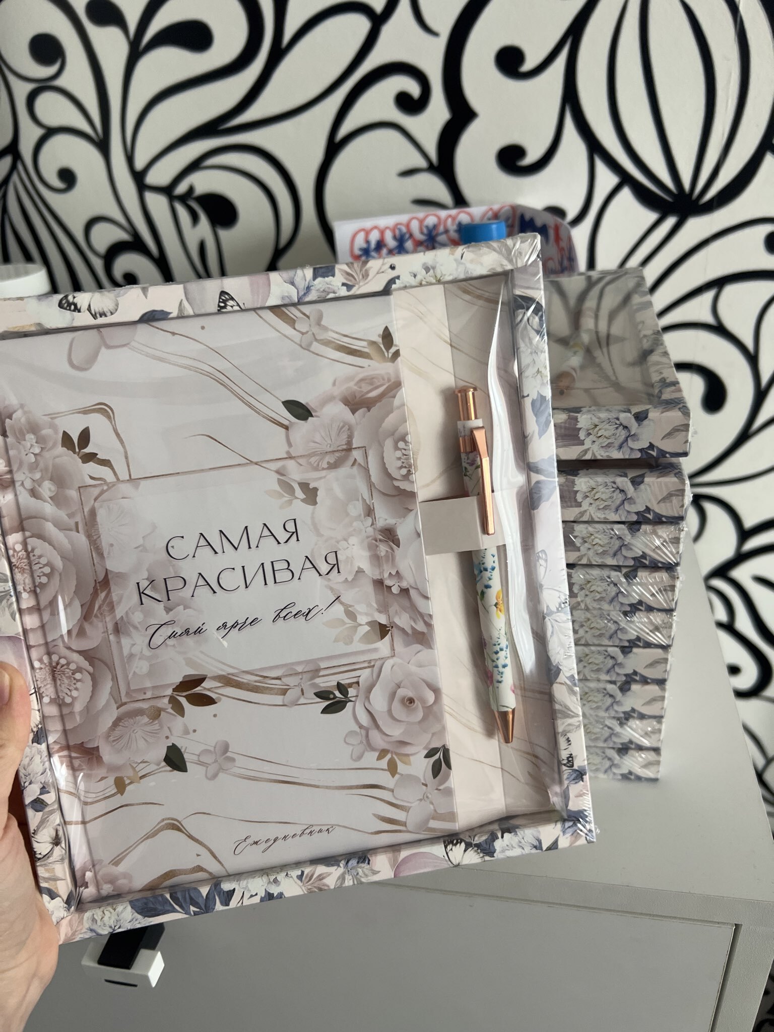 Фотография покупателя товара Подарочный набор «Настоящий мужик №1», ежедневник А5, 80 л в твердой обложке и ручка - Фото 1