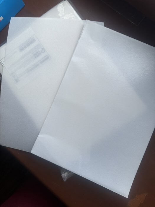 Фотография покупателя товара Вафельная бумага 0.35 мм, А4, 100 листов - Фото 3