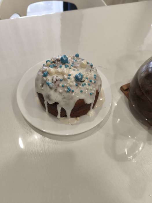 Фотография покупателя товара Посыпка кондитерская с мягким центром «Блеск»: зеленый золотой серебряный фиолетовый фуксия, 50 г - Фото 1