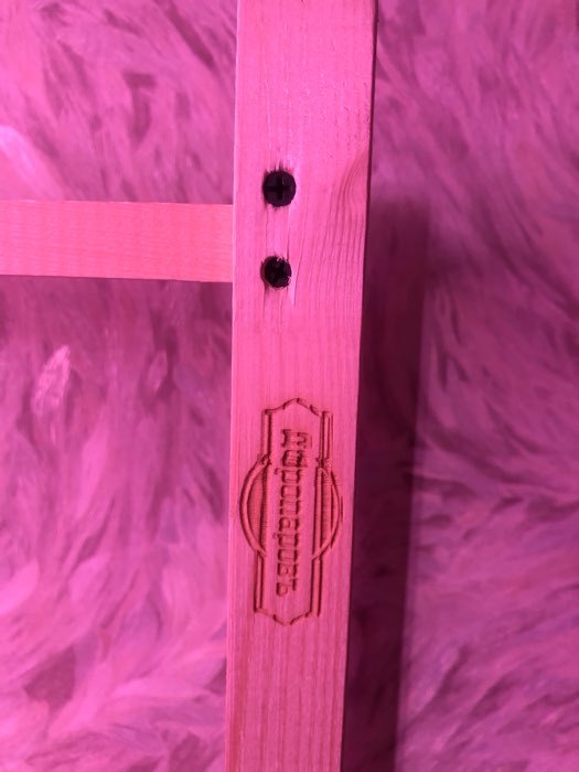 Фотография покупателя товара Стеллаж деревянный "Альфа", 64×28×159см