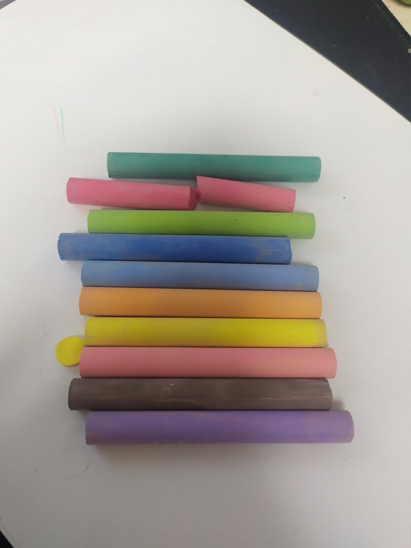 Фотография покупателя товара Мелки цветные Maped Color Peps, в наборе 10 штук, круглые, специальная формула "без грязи" - Фото 11