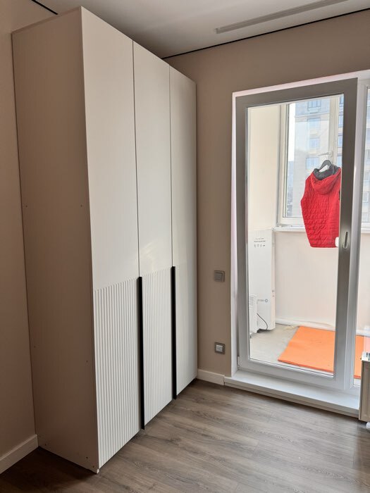 Фотография покупателя товара Шкаф четырёхстворчатый «Марвэл», 1600×508×2400 мм, цвет браш графит/графит - Фото 2