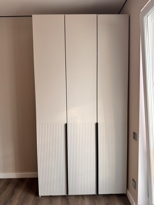 Фотография покупателя товара Шкаф четырёхстворчатый «Марвэл», 1600×508×2400 мм, цвет браш графит/графит - Фото 1