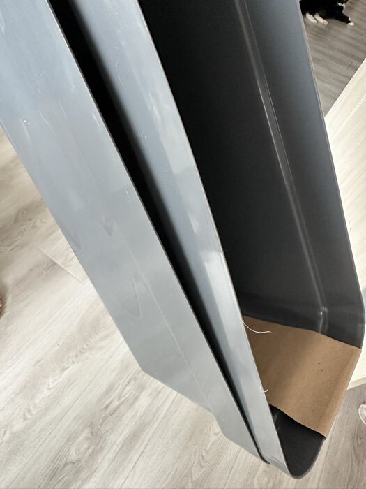 Фотография покупателя товара Ящик балконный для цветов «Эко», 8 л, 40×17×15.5 см, пластиковый, цвет тёмный гранит - Фото 1