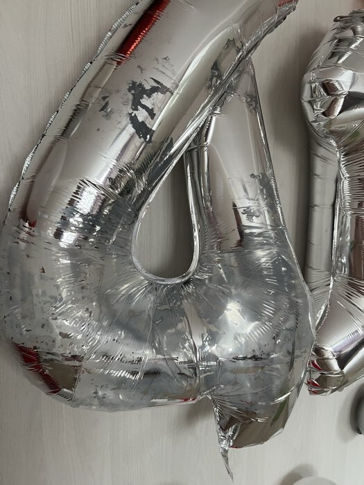 Фотография покупателя товара Воздушный шар фольгированный 40" «Цифра 4» - Фото 17