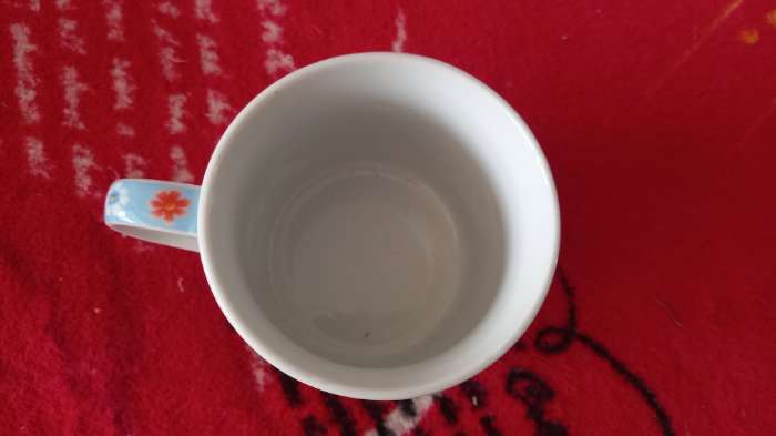 Фотография покупателя товара Набор детской посуды из керамики Доляна «Волшебница», 3 предмета: кружка 230 мл, миска 400 мл, тарелка d=18 см, цвет белый