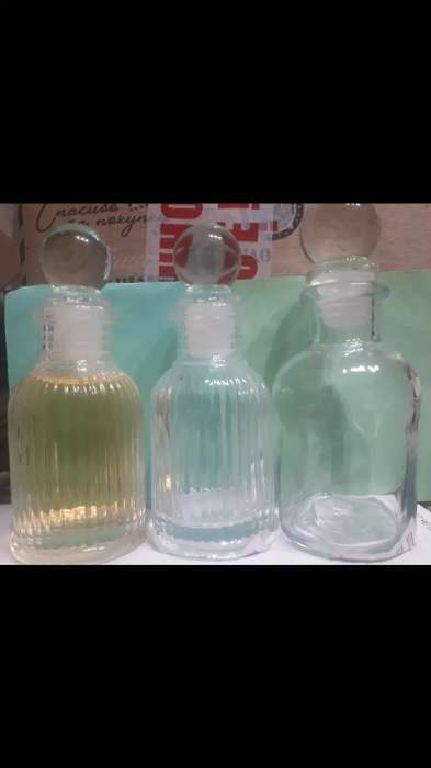 Фотография покупателя товара Банка для сыпучих Доляна «Афина», 40 мл, 4.2×10 см, стекло, прозрачная - Фото 5