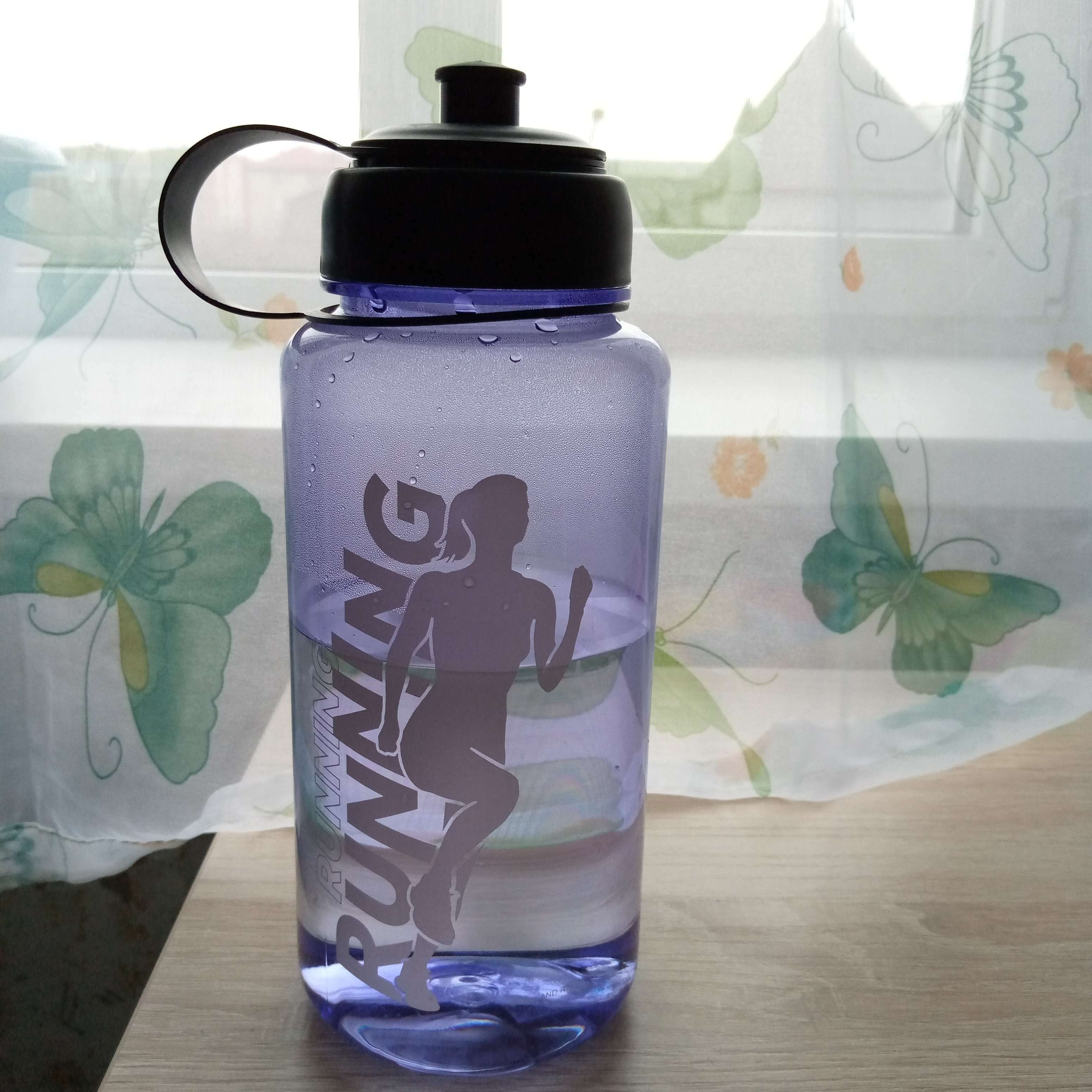 Фотография покупателя товара Бутылка для воды Running, 1200 мл - Фото 2