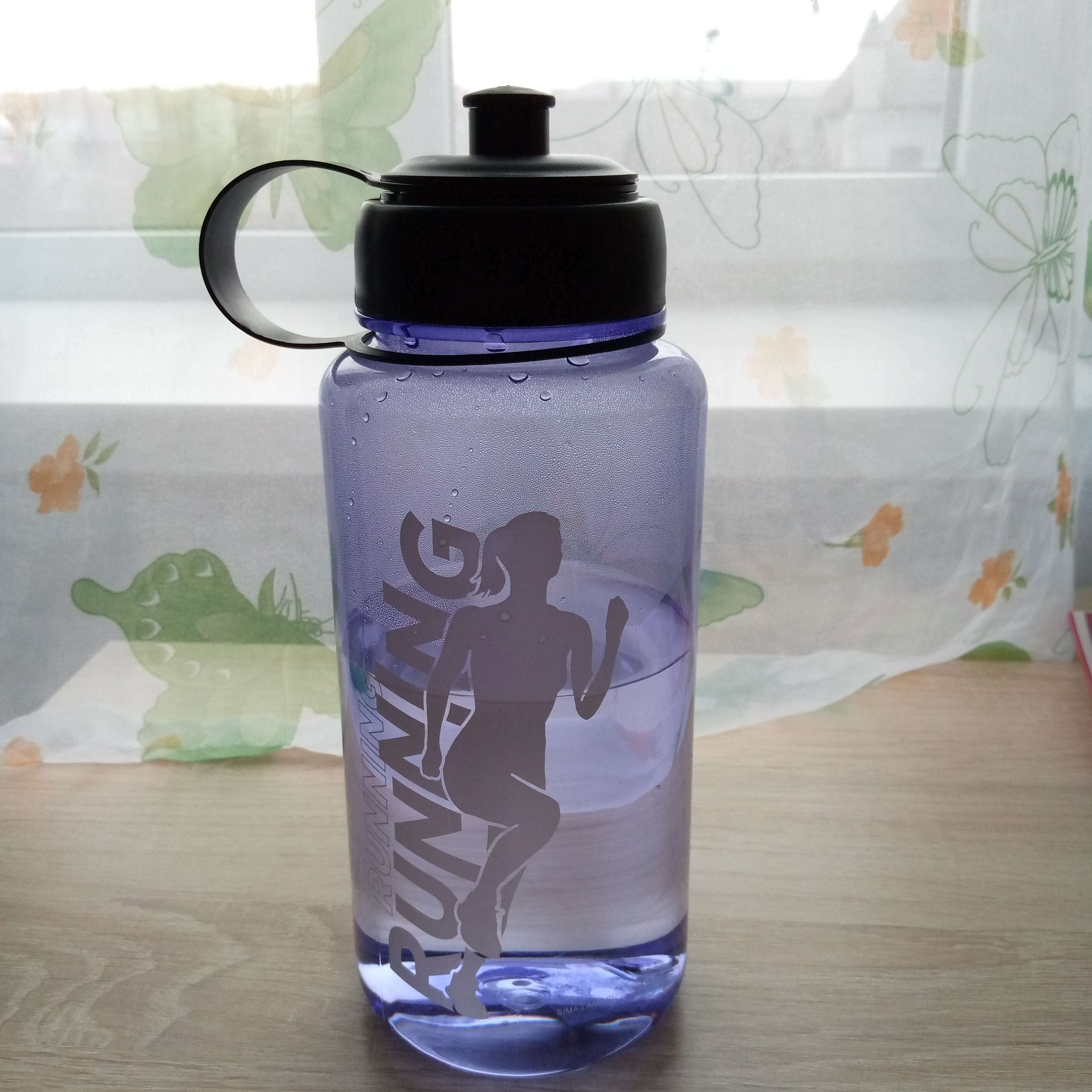 Фотография покупателя товара Бутылка для воды Running, 1200 мл - Фото 1