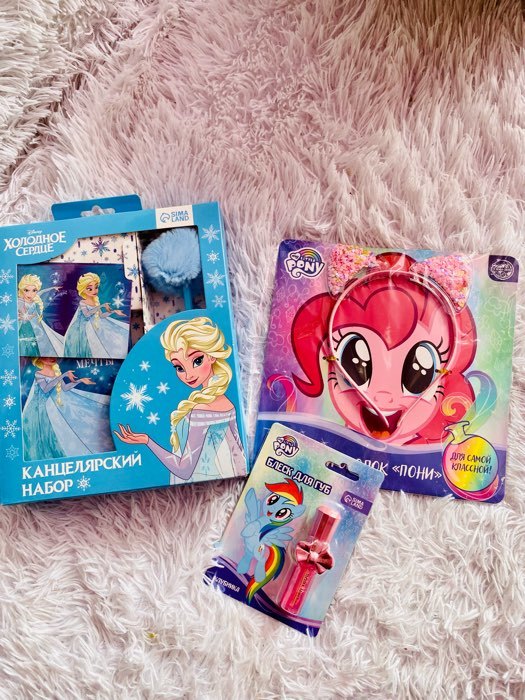 Фотография покупателя товара Ободок-шейкер с ушками, розовый, "Волшебные Пони", My Little Pony