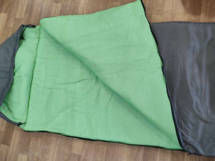 Фотография покупателя товара Спальный мешок Maclay, 3-слойный, с капюшоном, 225 х 70 см, не ниже 0 С - Фото 1