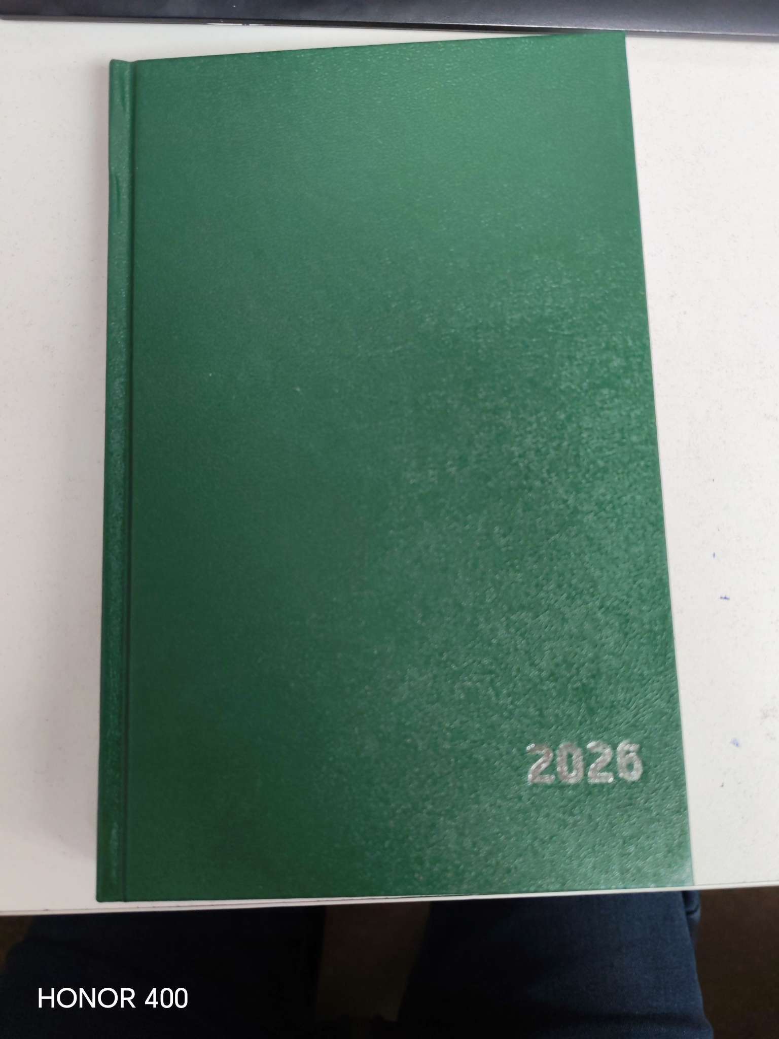 Фотография покупателя товара Ежедневник датированный Calligrata, А5, 2026, твёрдая обложка из бумвинила, 168 листов, чёрный - Фото 1