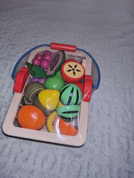 Фотография покупателя товара Игровой набор «Корзина с фруктами», 16 продуктов - Фото 4