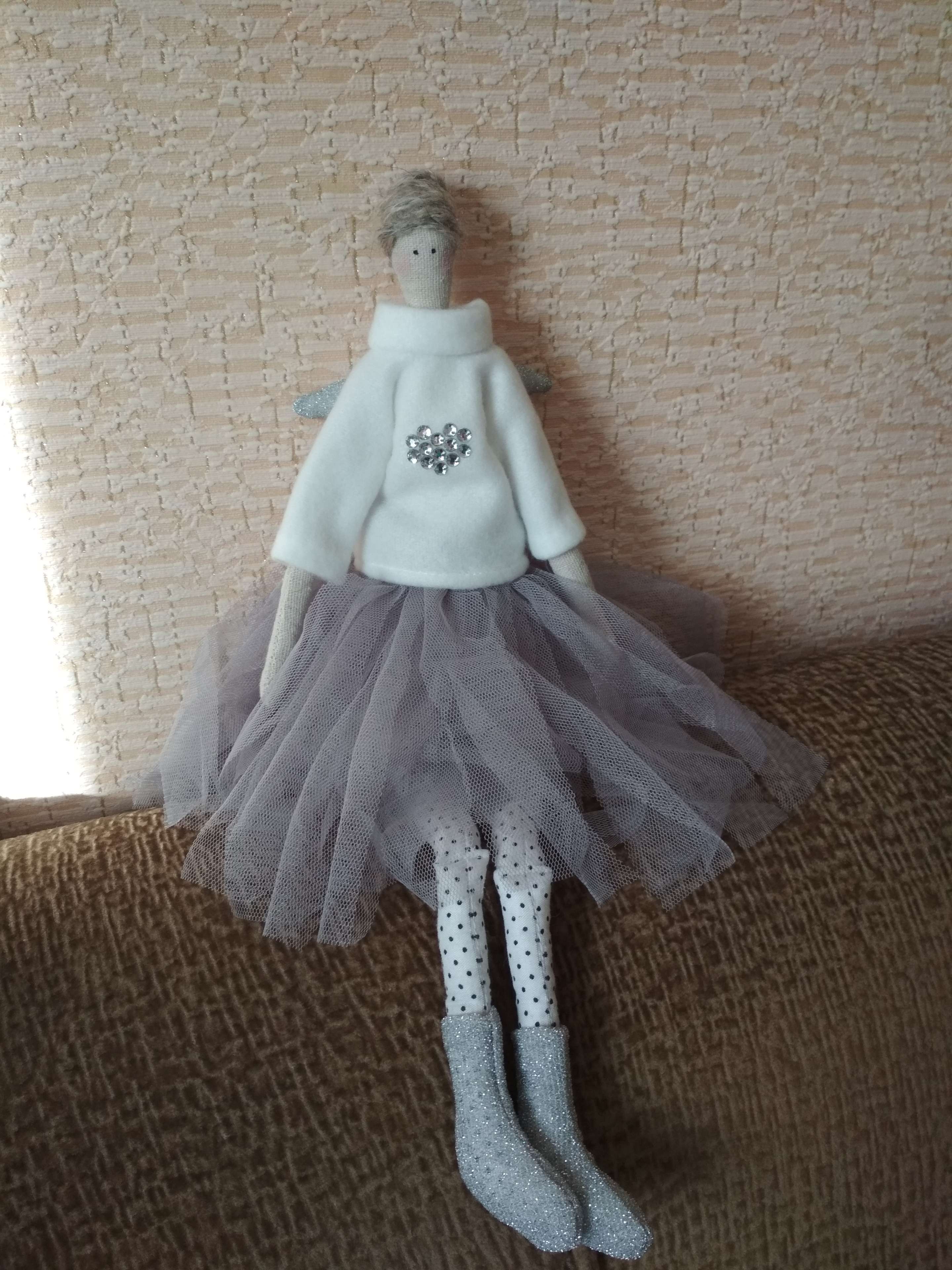 Фотография покупателя товара Набор для шитья. Интерьерная кукла «Мия», 43 см