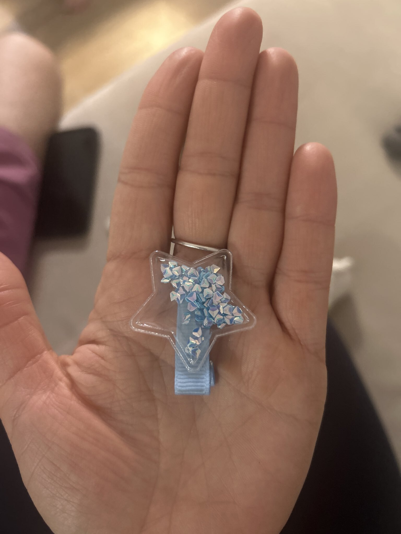 Фотография покупателя товара Заколки для волос «Ты просто космос», шейкер, 2 шт. - Фото 1