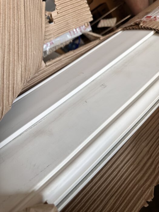 Фотография покупателя товара Плинтус пластиковый ударопрочный, 16×100×2000 мм, цвет белый - Фото 1