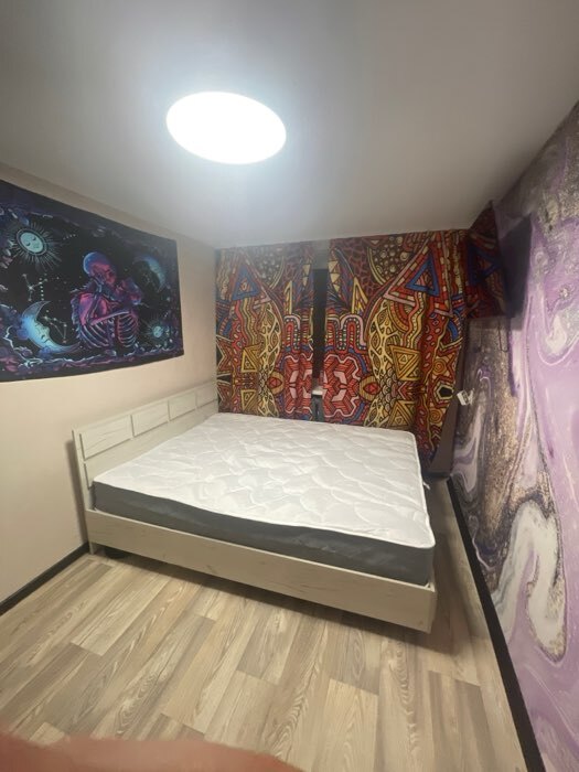 Фотография покупателя товара Кровать односпальная парящая «Клик Мебель. Зара», 800×2000 мм, цвет крафт белый - Фото 1