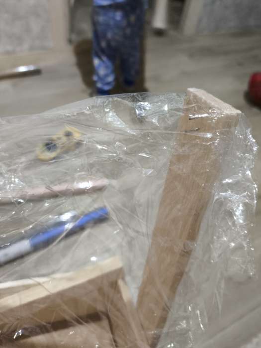 Фотография покупателя товара Подарочный ящик, 27×14×24.5 см, деревянный, с ручкой - Фото 3