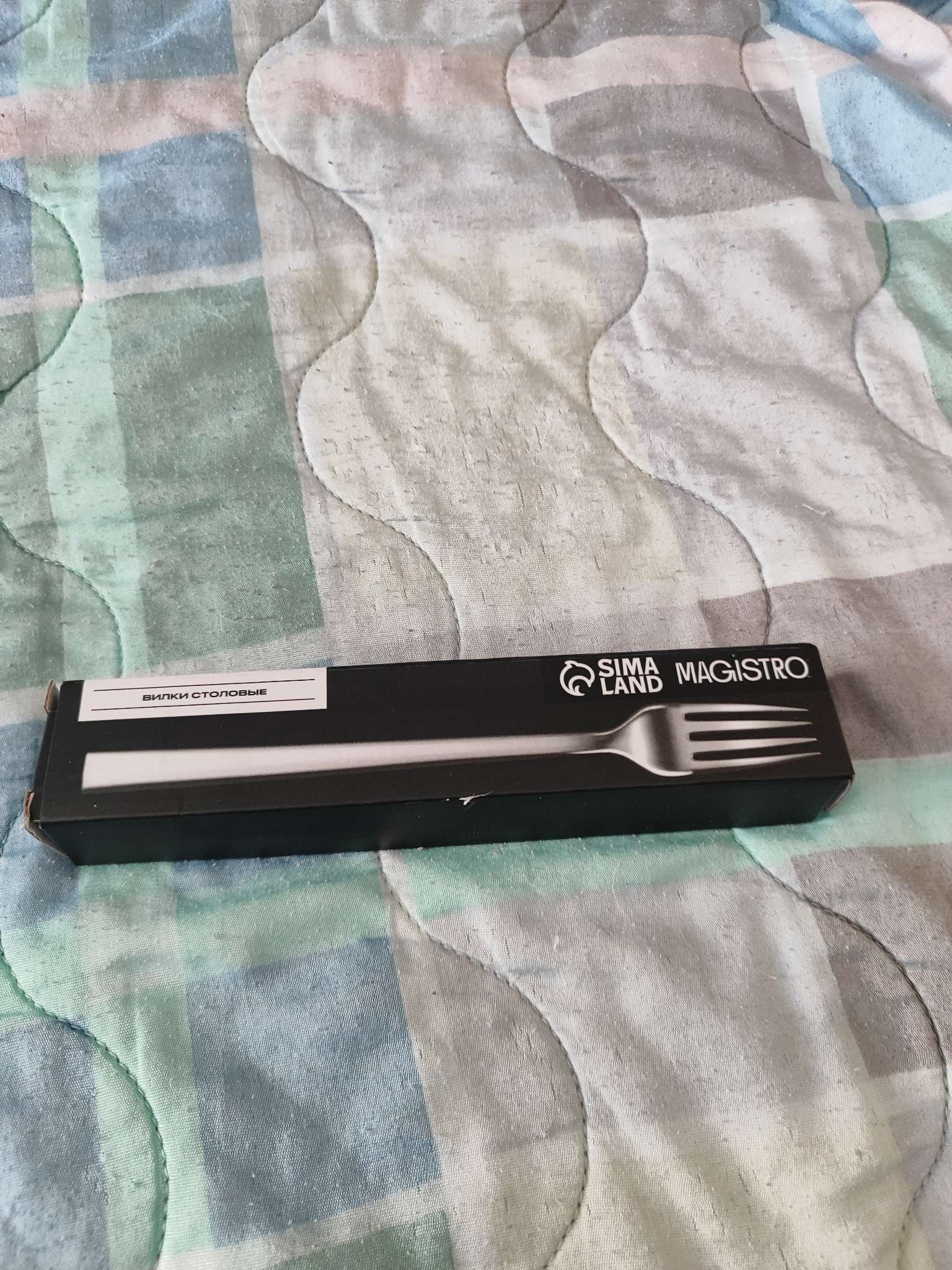 Фотография покупателя товара Вилки столовые Magistro Gamburg, h=20 см, толщина 4 мм, нержавеющая сталь, серебристая - Фото 1