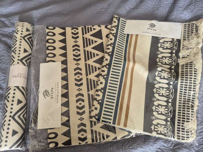 Фотография покупателя товара Ковёр прямоугольный «Этель» Ethnicity, размер 60×150 см - Фото 2