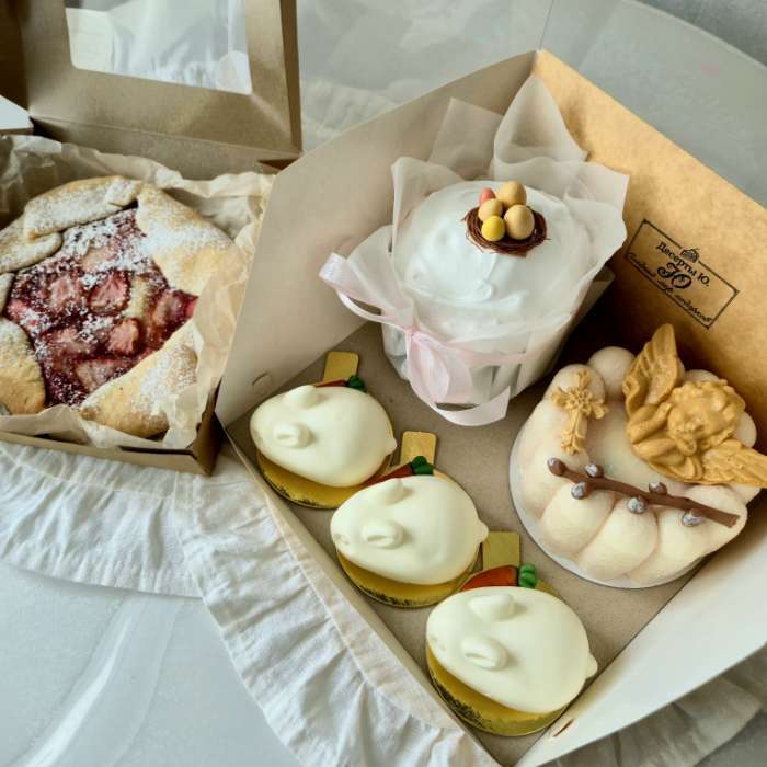 Фотография покупателя товара Коробка складная, белая, с окном, 26×15×4 см - Фото 2