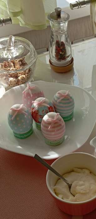 Фотография покупателя товара Набор для украшения яиц «Нежность» на пасху, 9×16 см - Фото 2