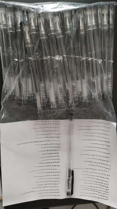 Фотография покупателя товара Ручка гелевая Calligrata, чёрный стержень, узел 0.5 мм - Фото 1