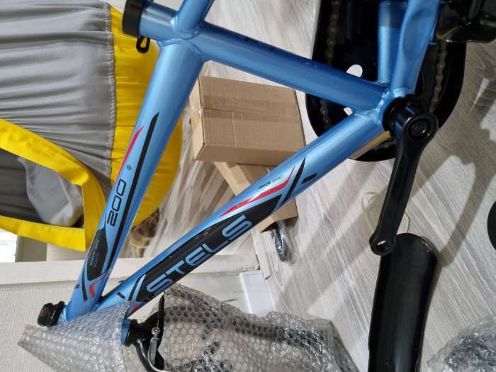 Фотография покупателя товара Велосипед 20" Stels Pilot-200 Gent, Z010, цвет синий, размер 11"