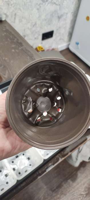 Фотография покупателя товара Горшок для рассады, 500 мл, d=11 см, h=8 см, мягкий пластик, терракот, Greengo - Фото 5