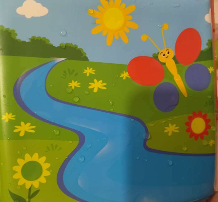 Фотография покупателя товара Книжка - игрушка для ванны «Рисуем пальчиками: животные фермы», водная раскраска, Крошка Я - Фото 13