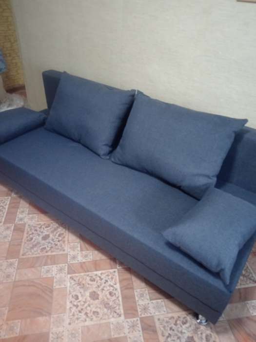 Фотография покупателя товара Диван прямой раскладной «Клик Мебель. Некст ЭКО», механизм еврокнижка, рогожка, цвет coffee - Фото 45